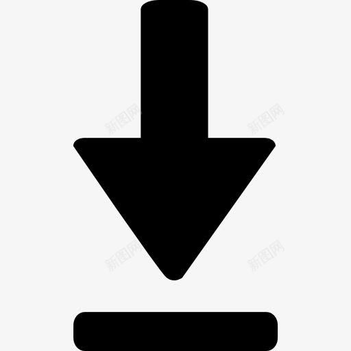 图标png_新图网 https://ixintu.com 下载 向下箭头 多媒体选项 定位 收件箱 箭头方向