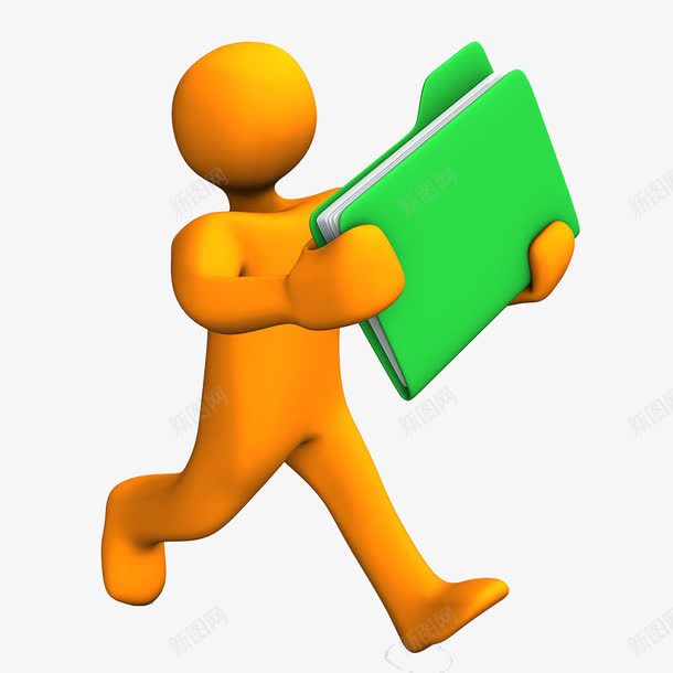 人拿笔记本跑步png免抠素材_新图网 https://ixintu.com 人 准备起跑 卡通 笔记本 跑 跑步