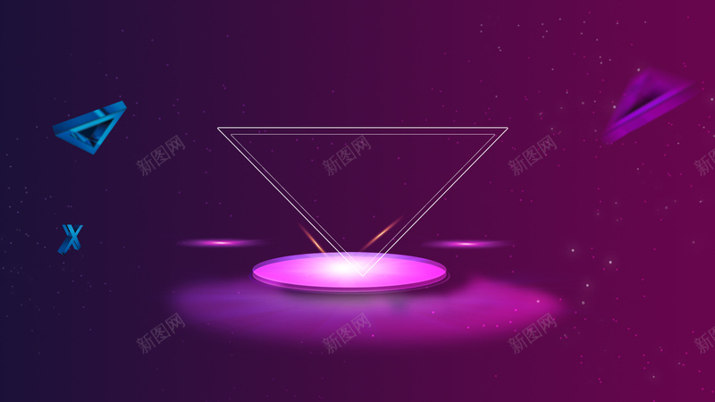 科技蓝色炫酷蓝紫色psd设计背景_新图网 https://ixintu.com 炫酷 科技 蓝紫色 蓝色