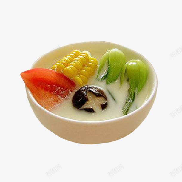 小油菜DIY清体蔬菜汤png免抠素材_新图网 https://ixintu.com 丰盛 小油菜 菜品 营养汤