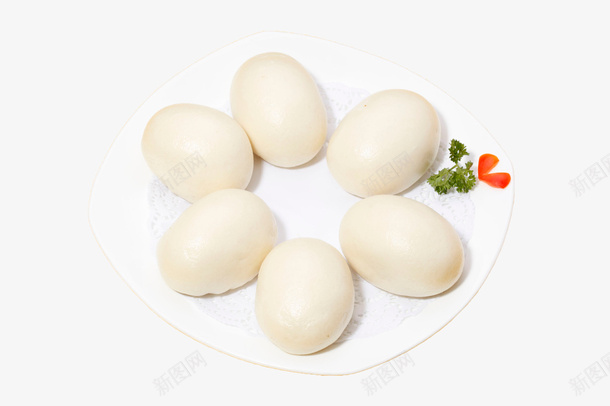 手绘白色馒头png免抠素材_新图网 https://ixintu.com 包子矢量图 瓷盘子 白色手绘 蒸包 面包 面食 食物 馒头