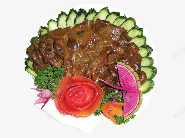 蒜泥熏酱大肚png免抠素材_新图网 https://ixintu.com 产品实物 熏酱大肚 菜品 菜肴 蒜泥 食品餐饮 餐饮