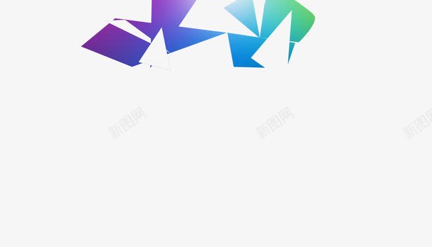 彩色几何形状海报png免抠素材_新图网 https://ixintu.com 几何 形状 彩色 海报