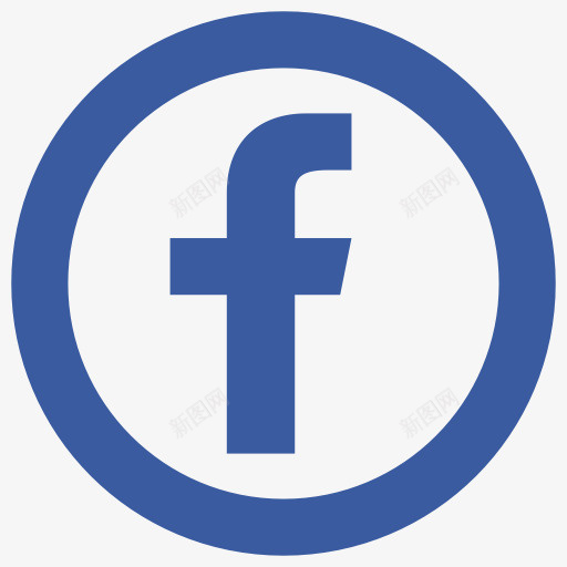脸谱网FB图标社会网络png_新图网 https://ixintu.com FB图标 Facebook fb icon 脸谱网