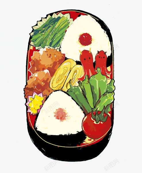 手绘番茄西红柿白米饭便当png免抠素材_新图网 https://ixintu.com 便当 手绘 爱心便当 番茄 白米饭 西红柿
