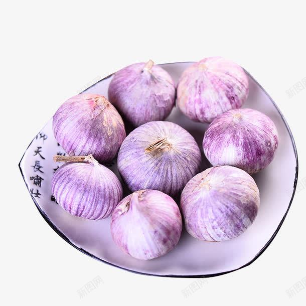 紫皮大蒜png免抠素材_新图网 https://ixintu.com 产品实物 大蒜 紫皮大蒜 蒜头