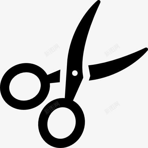 张开的剪刀图标png_新图网 https://ixintu.com 剪 剪刀 缝纫 装饰