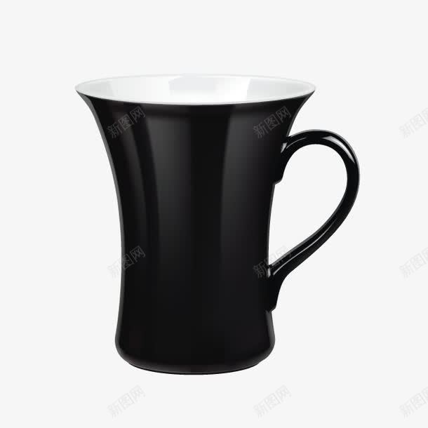 马克杯png免抠素材_新图网 https://ixintu.com 水杯 马克杯 黑色
