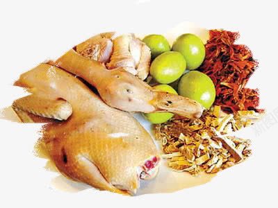 鸭肉冬枣调味料养生png免抠素材_新图网 https://ixintu.com 养生 调味 鸭肉