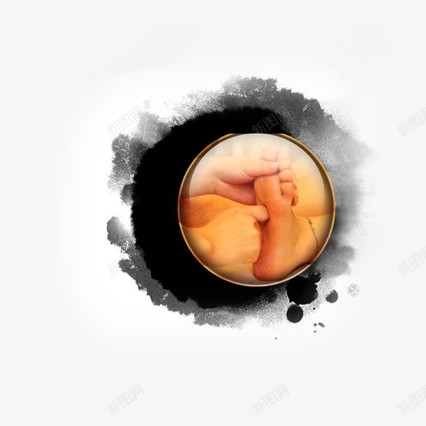 养生png免抠素材_新图网 https://ixintu.com 脚底按摩