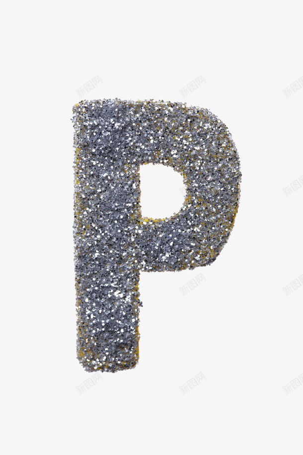 立体星星碎纸字母png免抠素材_新图网 https://ixintu.com 字母P 立体字母 聚会 聚会立体 聚会风 聚会风格