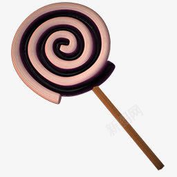 棒棒糖螺旋黑色图标png_新图网 https://ixintu.com black lolly spiral 棒棒糖 螺旋 黑色的