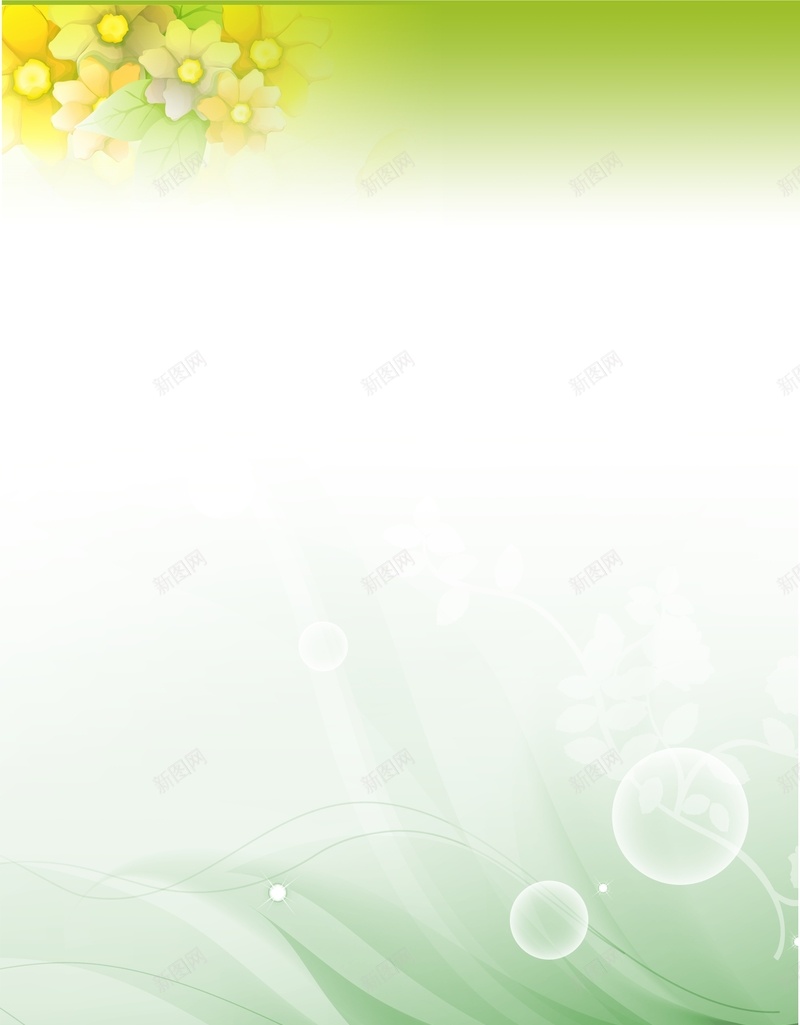 蓝色展板背景cdr设计背景_新图网 https://ixintu.com 开心 梦幻 浪漫 白色 绿色 蓝色