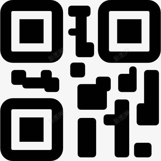 QR码图标png_新图网 https://ixintu.com 快速反应 快速响应码 技术 数字