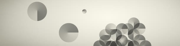 灰色背景圆形bannerjpg设计背景_新图网 https://ixintu.com 圆形 灰色背景