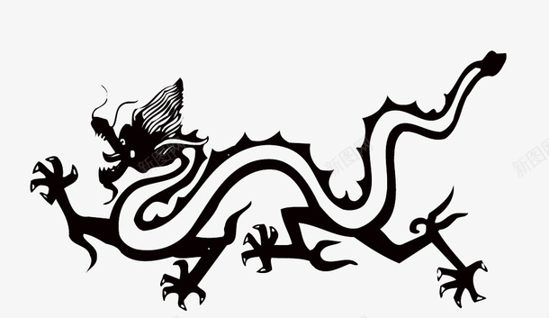 中国风龙图案40png免抠素材_新图网 https://ixintu.com 中国风 图案 纹样 龙