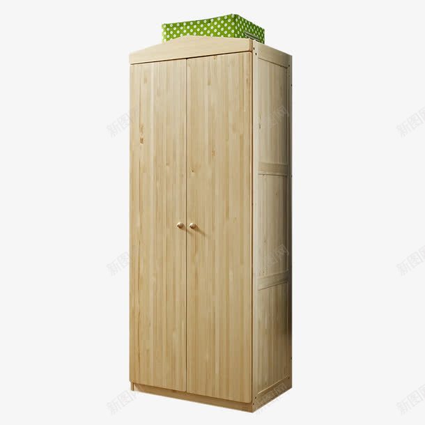 原木色双门衣橱png免抠素材_新图网 https://ixintu.com 产品实物 原木色 衣柜 衣橱