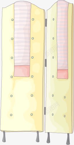 手绘卡通漫画浴帘png免抠素材_新图网 https://ixintu.com 卡通 漫画