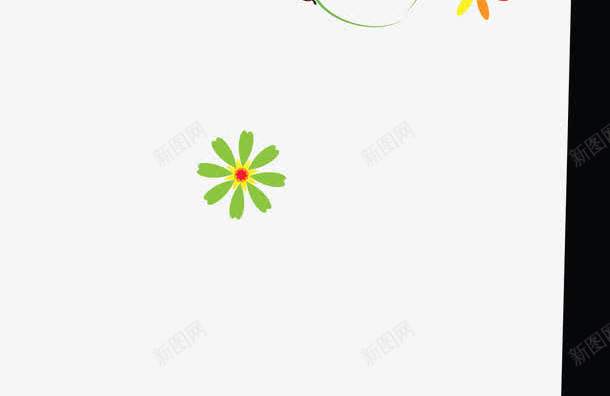 手绘卡通彩色花朵植物装饰png免抠素材_新图网 https://ixintu.com 卡通 彩色 植物 花朵 装饰
