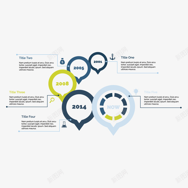 定位标识信息图矢量图图标ai_新图网 https://ixintu.com ppt素材 信息图 定位标识 矢量图