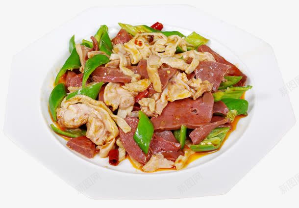 辣爆羊杂材料png免抠素材_新图网 https://ixintu.com 传统美食 羊杂 美食 辣爆羊杂 餐饮美食