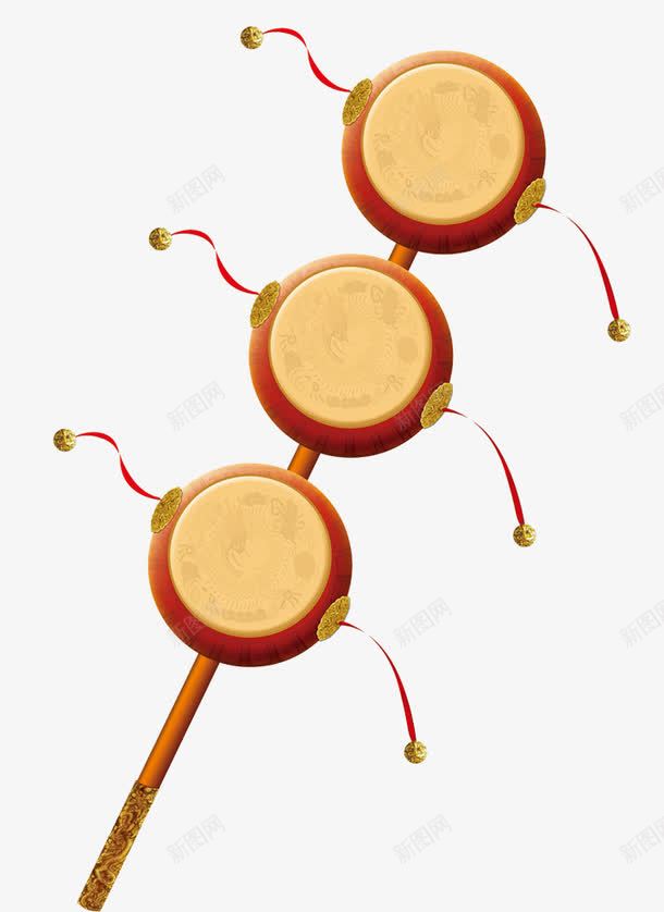 锣鼓png免抠素材_新图网 https://ixintu.com 中国风 乐器 小鼓 锣鼓