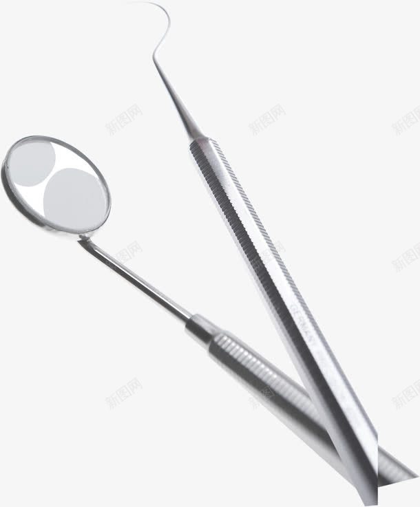 手绘灰色放大镜用品png免抠素材_新图网 https://ixintu.com 放大镜 灰色 用品
