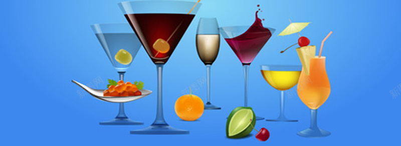 饮料背景矢量图ai设计背景_新图网 https://ixintu.com 杯子 海报banner 液体 纹理 蓝色 质感 饮料 矢量图