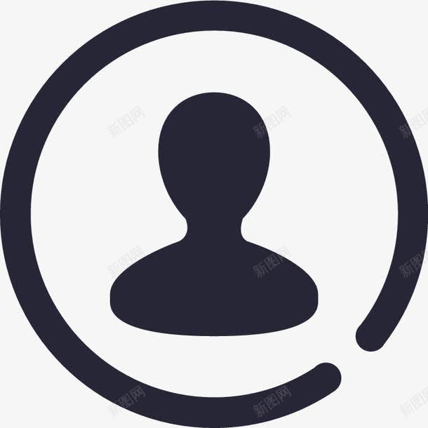 SFSicon移动端我的帐户图标png_新图网 https://ixintu.com