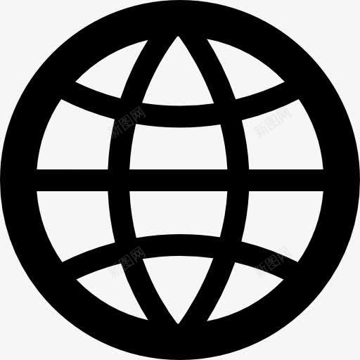 地球轮廓图标png_新图网 https://ixintu.com 圆的轮廓 地球 地球界面 地球的轮廓 球的轮廓