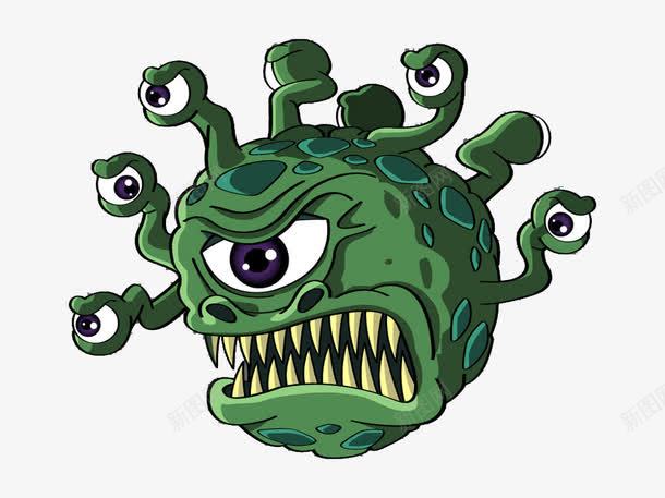 恶搞png免抠素材_新图网 https://ixintu.com 卡通 怪物 恶搞 恶搞风 恶鬼