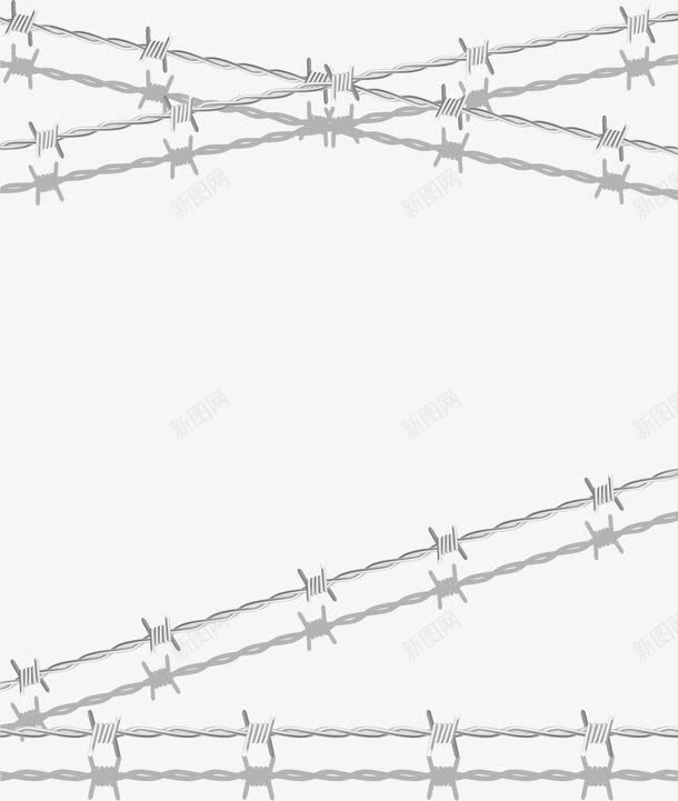 手绘铁丝png免抠素材_新图网 https://ixintu.com 保护 手绘 铁丝 铁丝网接头