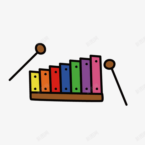 卡通乐器png免抠素材_新图网 https://ixintu.com 乐器 卡通乐器 可爱 手绘乐器 演奏 音乐