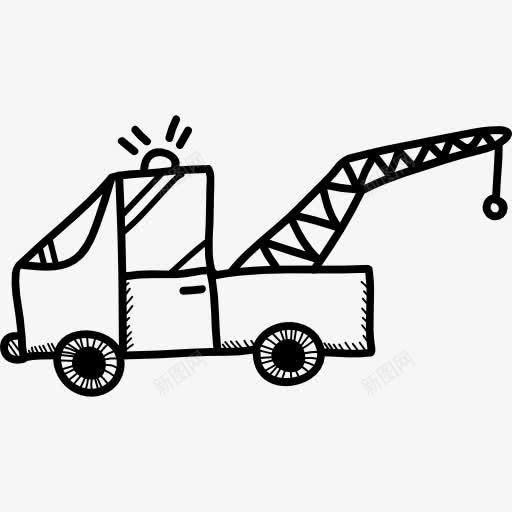 起重运输图标png_新图网 https://ixintu.com 卡车 吊车 工具 汽车 起重机 车 运输 运输工具