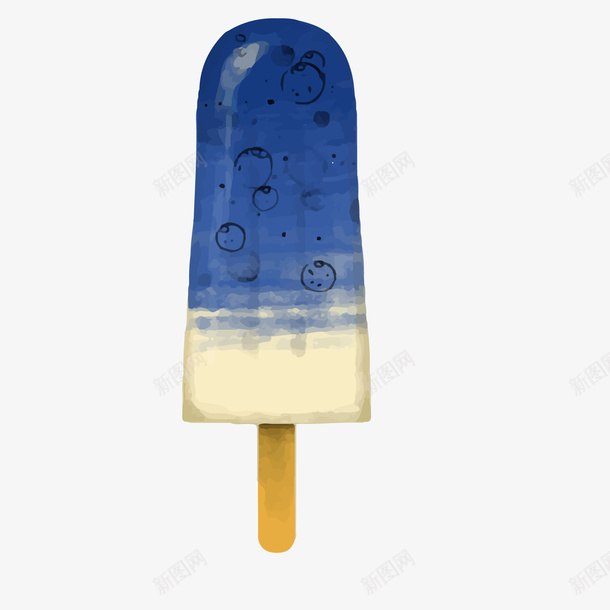 卡通雪糕矢量图ai免抠素材_新图网 https://ixintu.com 创意卡通 卡通 卡通插图 奶油雪糕 插图 雪糕 矢量图