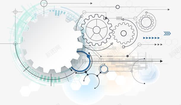 运转png免抠素材_新图网 https://ixintu.com 扁平圆 设计 运转设计图
