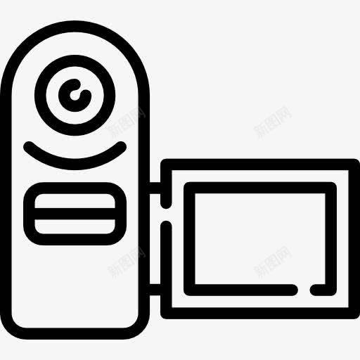 摄像头图标png_新图网 https://ixintu.com 国内 录音 拍摄 相机 视频技术