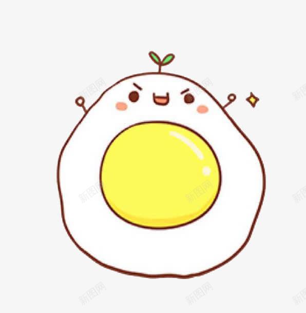 可爱鸡蛋图标png_新图网 https://ixintu.com 卡通 图标 鸡蛋 黄色