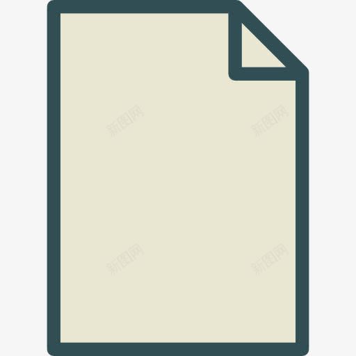 新的文件图标png_新图网 https://ixintu.com 多媒体界面 文件 文件和文件夹 档案 计算新的文件