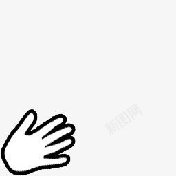 白色手图标png_新图网 https://ixintu.com 图标 白色 设计