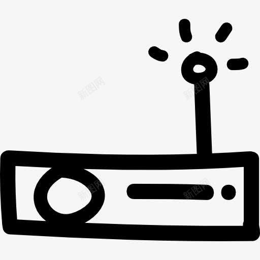 无线平面手绘工具与天线图标png_新图网 https://ixintu.com 天线 工具 工具和用具 平 手绘 收音机 概述 轮廓