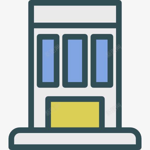 车库图标png_新图网 https://ixintu.com 停车场 商业 建筑物 汽车 车库 车辆