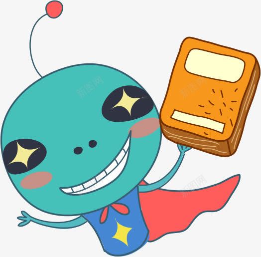 卡通外星人矢量图ai免抠素材_新图网 https://ixintu.com AI 卡通 可爱 外星人 太空 手绘 矢量图