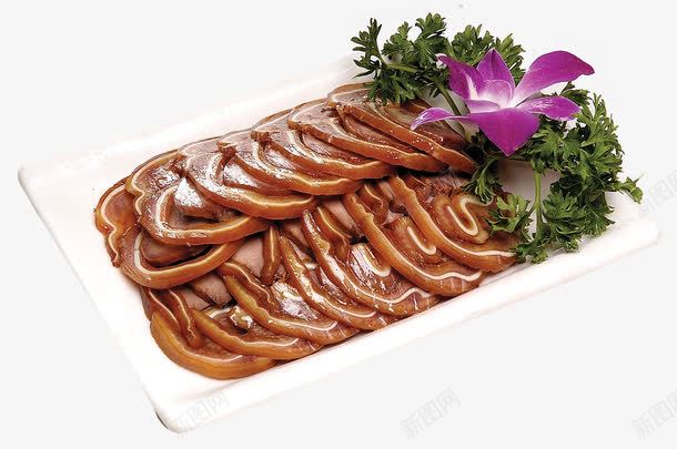 川味猪耳朵png免抠素材_新图网 https://ixintu.com 产品实物 猪耳朵 菜品 菜肴 餐饮图片 餐饮素材