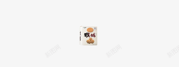 饼干psd免抠素材_新图网 https://ixintu.com 猴姑饼干 食物 饼干