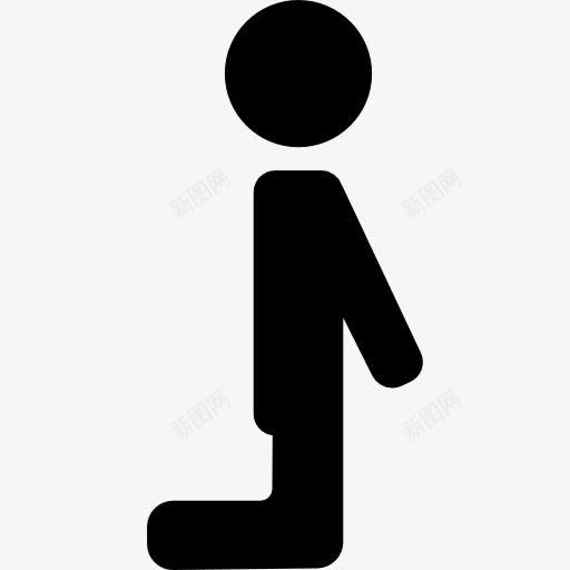人膝图标png_新图网 https://ixintu.com 人 锻炼 锻炼膝关节