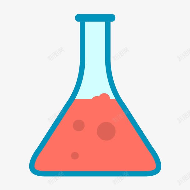 化学反应瓶psd免抠素材_新图网 https://ixintu.com 化学 扁平化 科技 素材