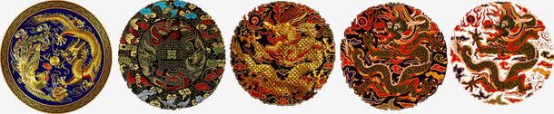 龙纹圆盘png免抠素材_新图网 https://ixintu.com 中国风 龙 龙纹