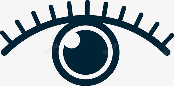 手绘简约大眼睛矢量图eps免抠素材_新图网 https://ixintu.com 创意 卡通 卡通眼睛 双眼 可爱眼睛 右眼 左眼 手绘 眼睛 眼睛简笔画 眼神 矢量眼睛 简易眼睛 矢量图