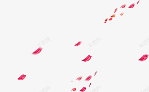 花瓣花装饰淘宝粉色psd免抠素材_新图网 https://ixintu.com 花瓣花装饰淘宝素材粉色